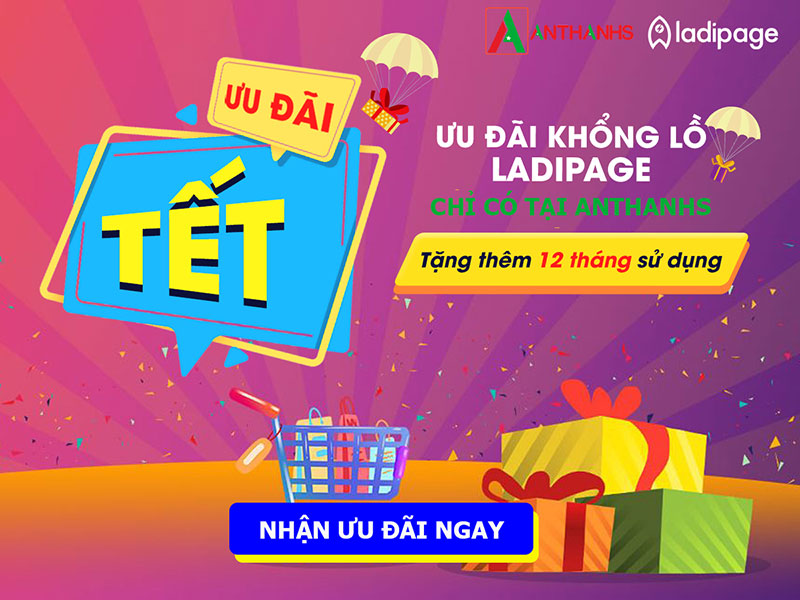 Ladipage Tạo Landing Page Bán hàng dễ dàng