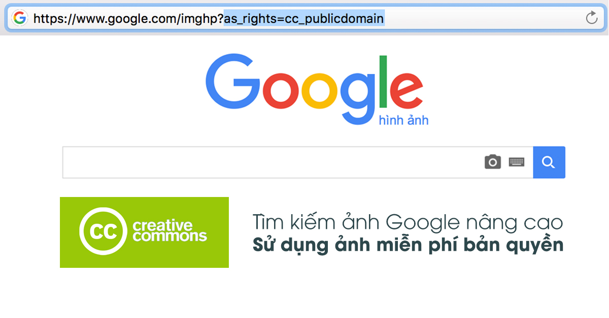 Google Search nâng cao: Tìm kiếm và sử dụng ảnh miễn phí bản quyền