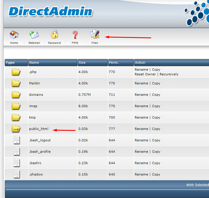 directadmin